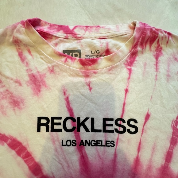 Tee-shirt Tie-Dye Pink Young & Reckless - Picture 3 of 7